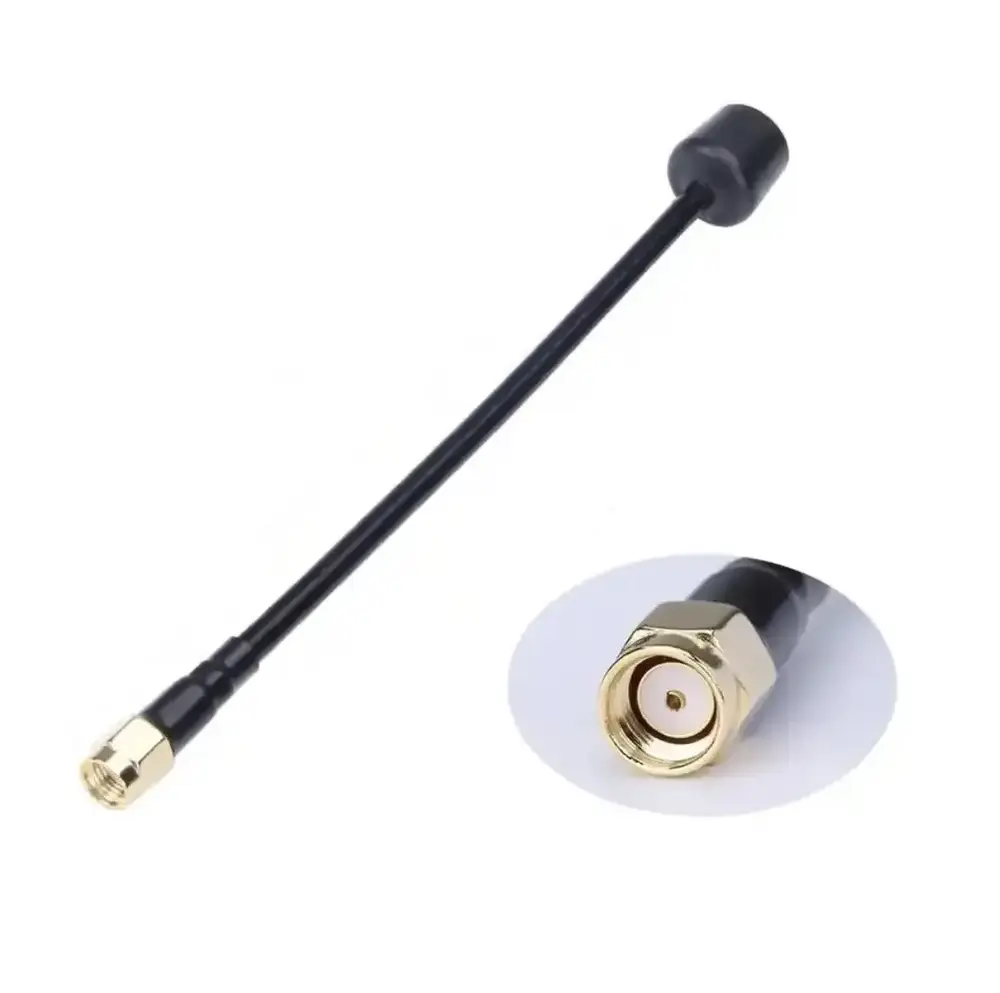 Антена iFlight Albatross RHCP 5.8GHz 150mm SMA-Male пряма, чорна, 3dBi для FPV дронів та відеопередавачів VTX